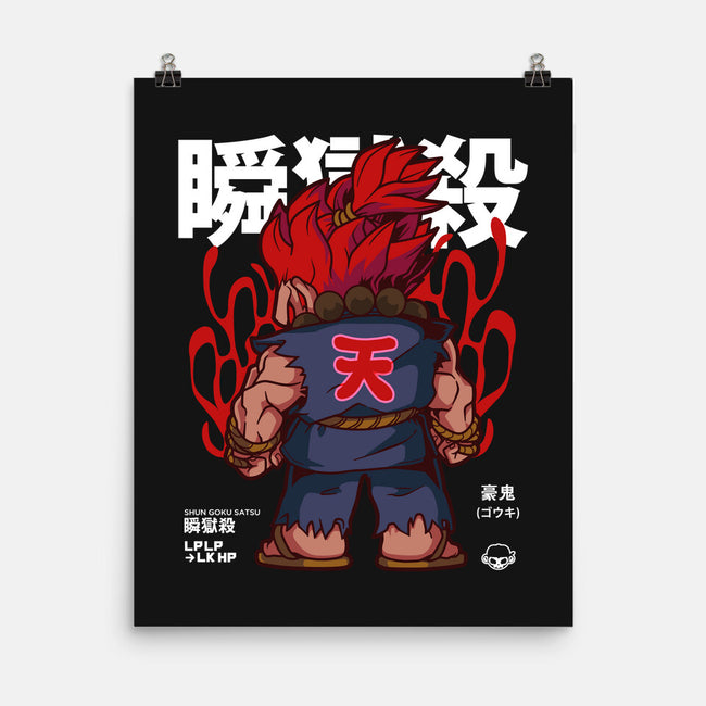 Chibi Akuma-none matte poster-mankeeboi