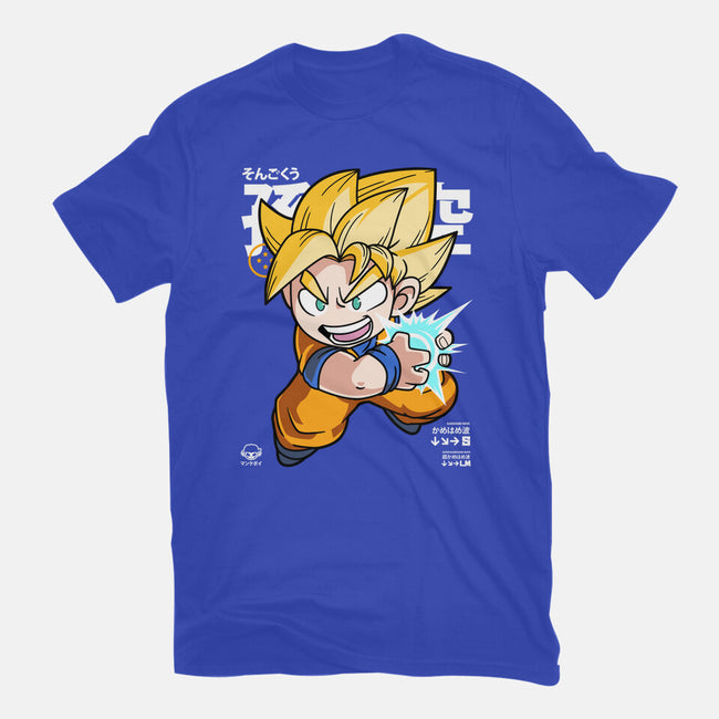 Chibi Kamehameha-unisex basic tee-mankeeboi