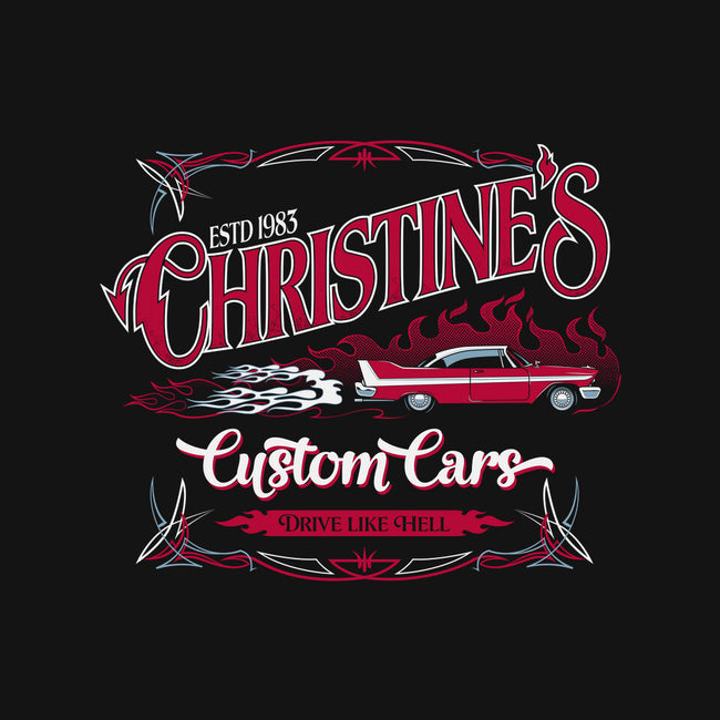 Christine's Custom Cars-none matte poster-Nemons