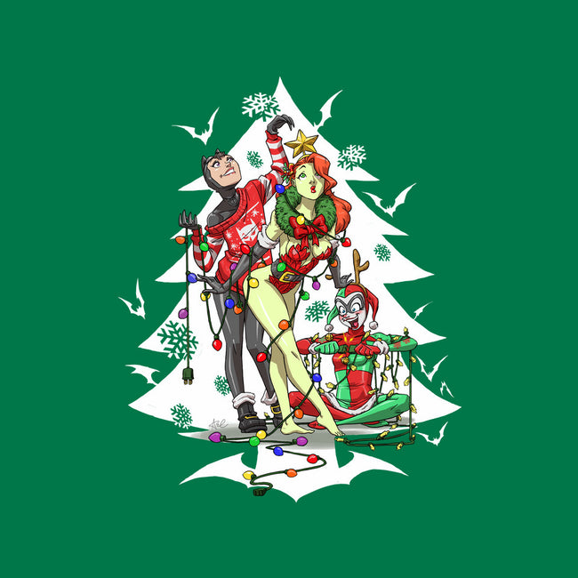 Christmas Belles-none glossy sticker-ArtistAbe