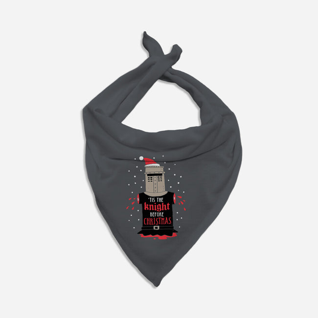 Christmas Knight-cat bandana pet collar-DinoMike