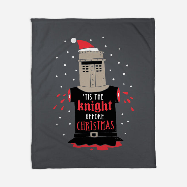 Christmas Knight-none fleece blanket-DinoMike