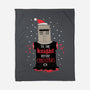 Christmas Knight-none fleece blanket-DinoMike
