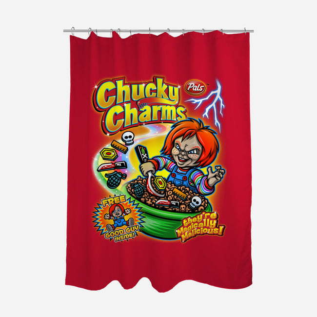 Chucky Charms-none polyester shower curtain-Punksthetic