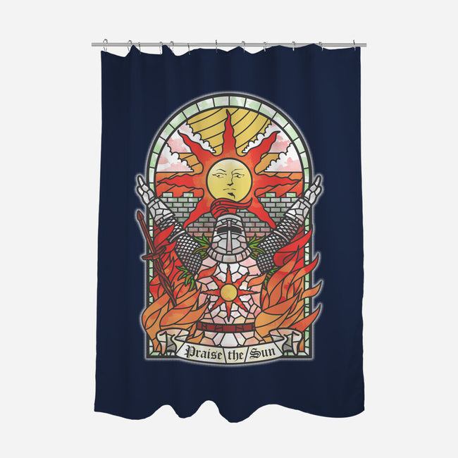 Church of the Sun-none polyester shower curtain-AutoSave