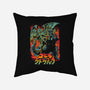 Clash of Gods Revisited-none removable cover w insert throw pillow-Melee_Ninja
