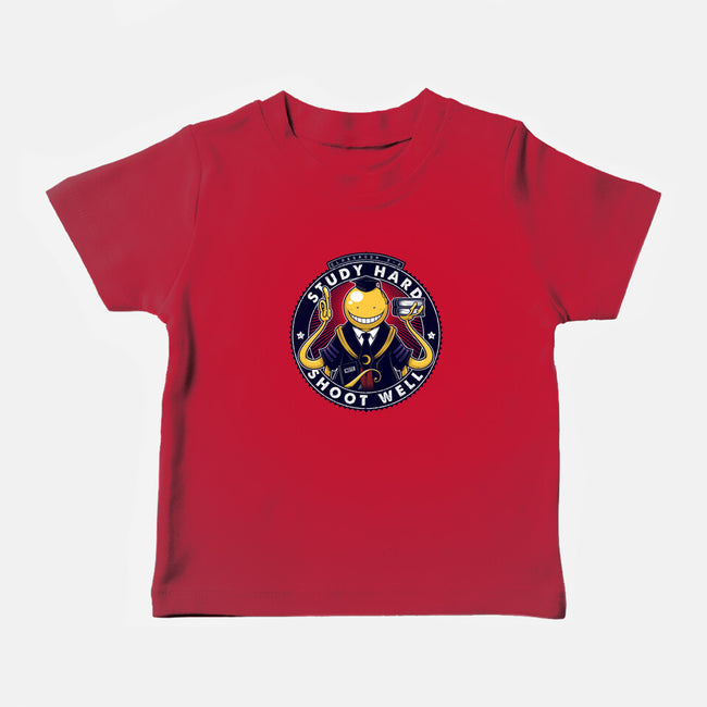 Classroom 3-E-baby basic tee-StudioM6