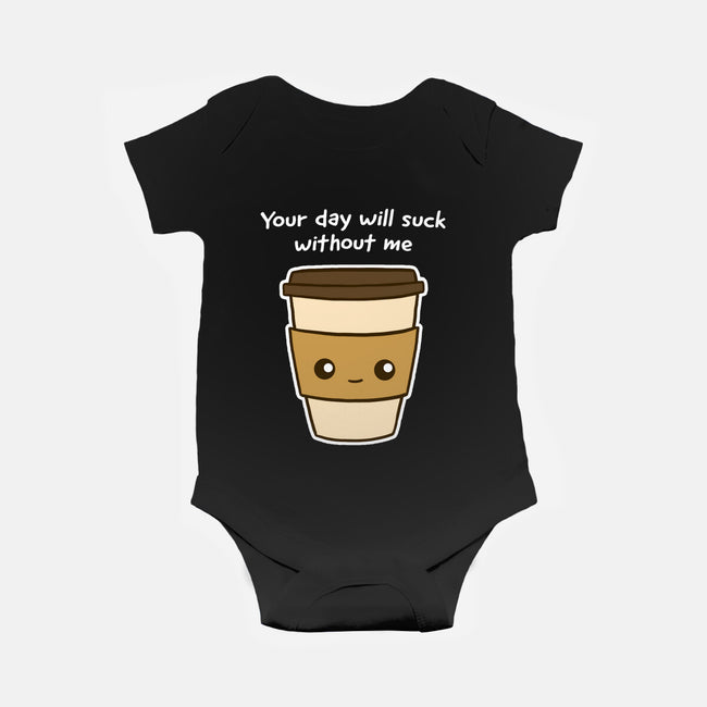 Coffee Addict-baby basic onesie-dudey300