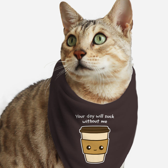 Coffee Addict-cat bandana pet collar-dudey300