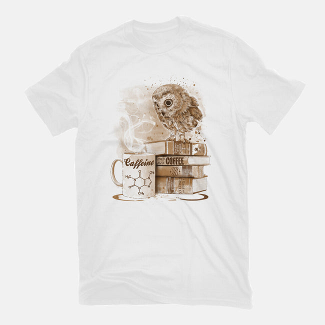 Coffee Obsessed-youth basic tee-DrMonekers