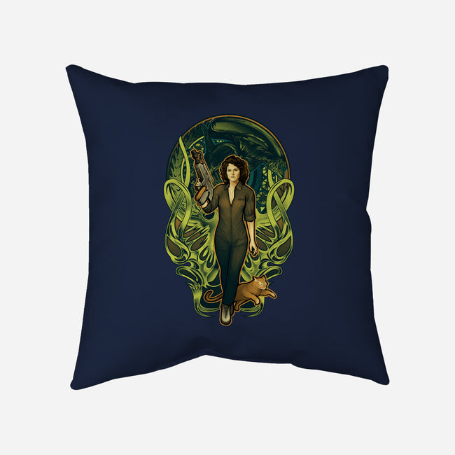 Come On, Cat-none non-removable cover w insert throw pillow-MeganLara