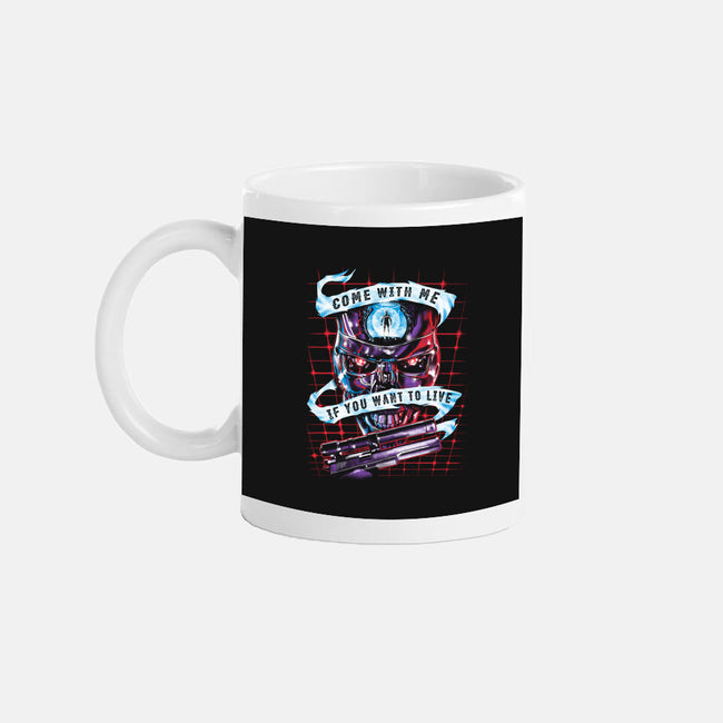 Come With Me, If You Want to Live-none glossy mug-zerobriant