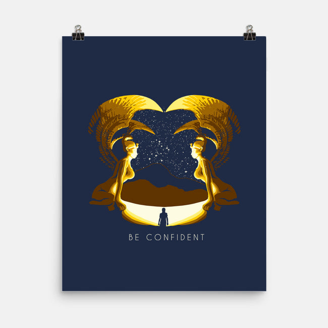 Confidence Is Key-none matte poster-jsrphoenix