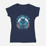 Cookies Gym-womens v-neck tee-KindaCreative