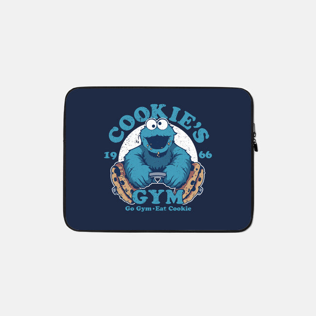 Cookies Gym-none zippered laptop sleeve-KindaCreative