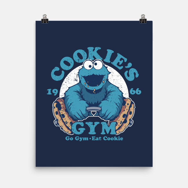 Cookies Gym-none matte poster-KindaCreative