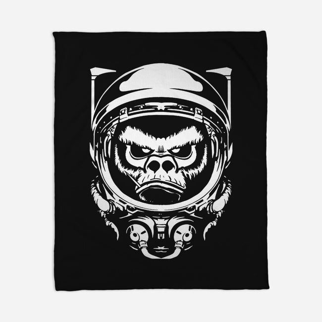 Cosmic Monkey-none fleece blanket-Immortalized