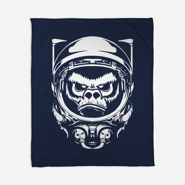 Cosmic Monkey-none fleece blanket-Immortalized