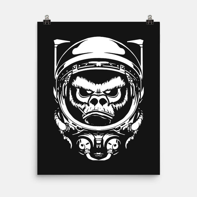 Cosmic Monkey-none matte poster-Immortalized