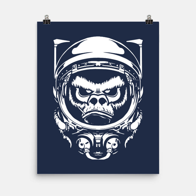 Cosmic Monkey-none matte poster-Immortalized