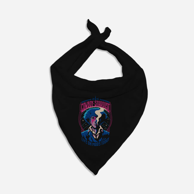 Cowboy Stardust-dog bandana pet collar-ilustrata