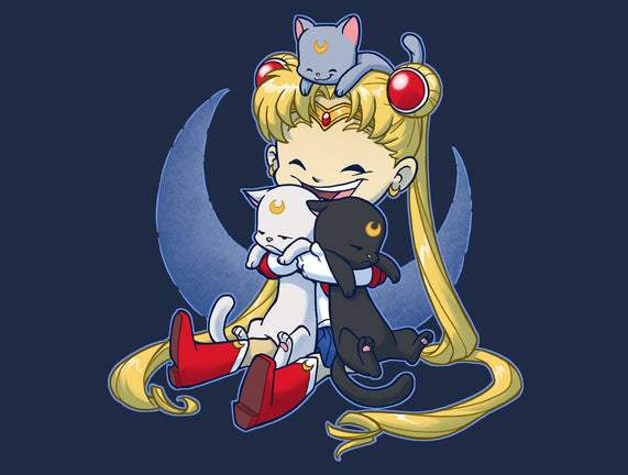 Crazy Moon Cat Lady