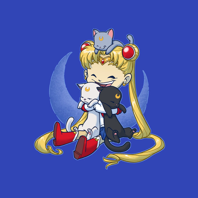 Crazy Moon Cat Lady-none matte poster-DoOomcat