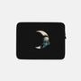 Crescent Moon-none zippered laptop sleeve-carbine