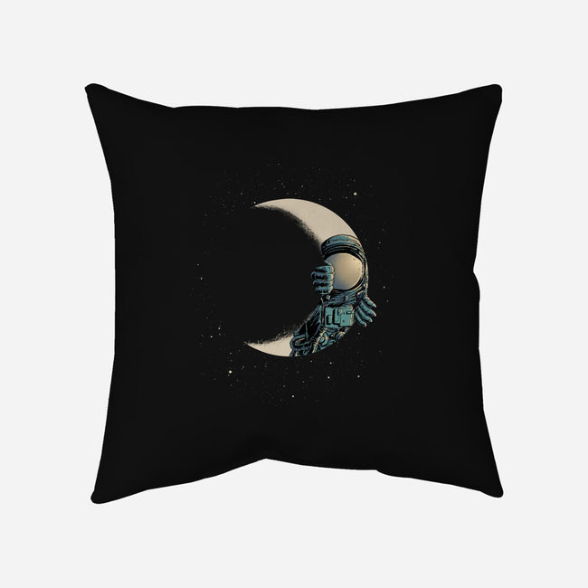 Crescent Moon-none non-removable cover w insert throw pillow-carbine