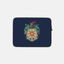 Crest of the Sun-none zippered laptop sleeve-Typhoonic