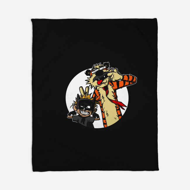 Crime Fighting Pals-none fleece blanket-AndreusD
