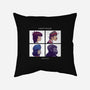 Crimp Days-none removable cover throw pillow-KindaCreative
