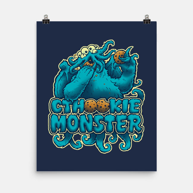 Cthookie Monster-none matte poster-BeastPop