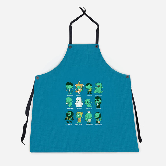 Cthul-Who?-unisex kitchen apron-queenmob