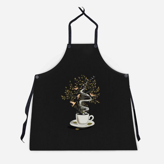 Cup of Dreams-unisex kitchen apron-dandingeroz