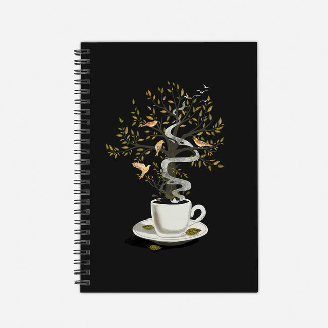 Cup of Dreams-none dot grid notebook-dandingeroz