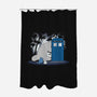 Curious Forest Spirits-none polyester shower curtain-pigboom