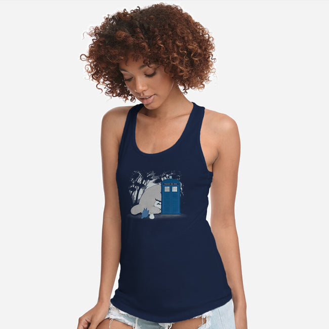 Curious Forest Spirits-womens racerback tank-pigboom