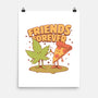 Cute Friends-none matte poster-ilustrata