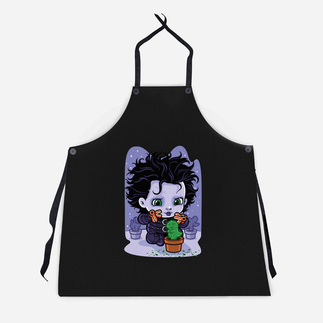 Baby Scissorhands-unisex kitchen apron-harebrained