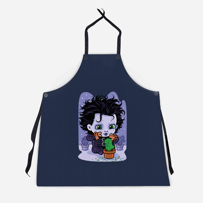 Baby Scissorhands-unisex kitchen apron-harebrained