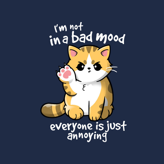 Bad Mood-none removable cover throw pillow-NemiMakeit