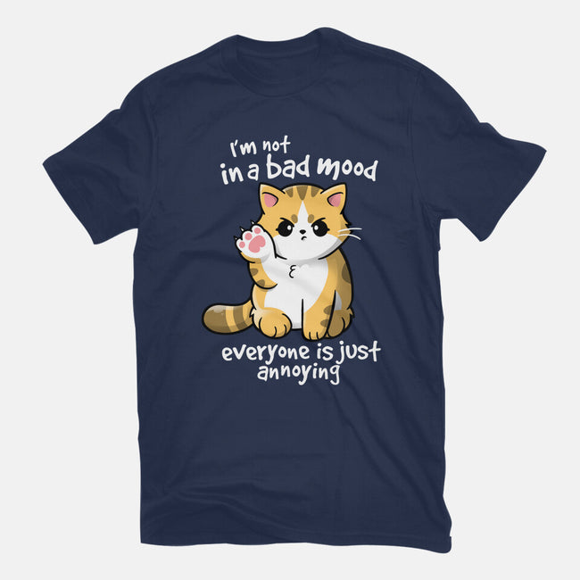 Bad Mood-unisex basic tee-NemiMakeit