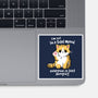 Bad Mood-none glossy sticker-NemiMakeit