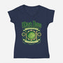 Bag Inn-womens v-neck tee-tjost