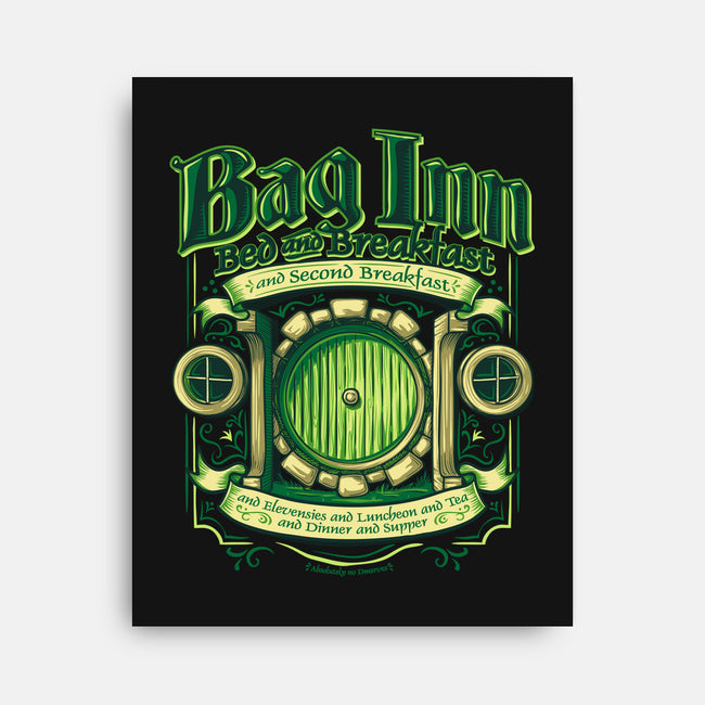 Bag Inn-none stretched canvas-tjost