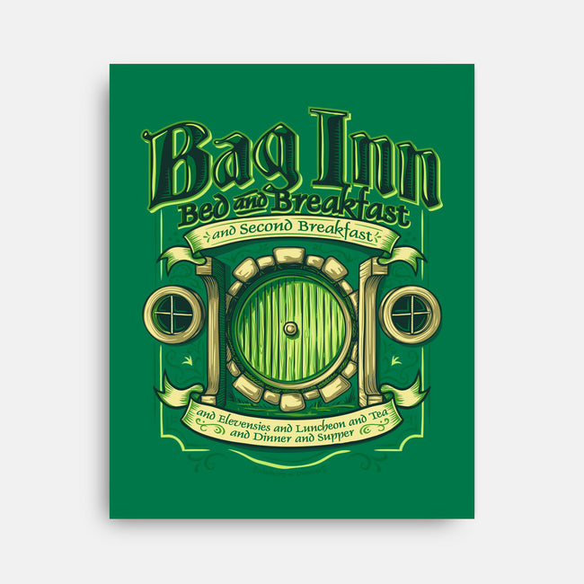 Bag Inn-none stretched canvas-tjost