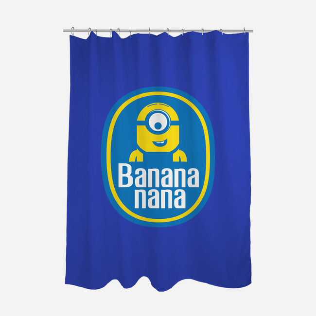 Banana Nana-none polyester shower curtain-dann matthews