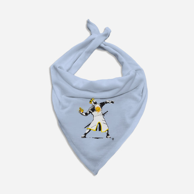 Banksy Python 1-2-5-dog bandana pet collar-kgullholmen