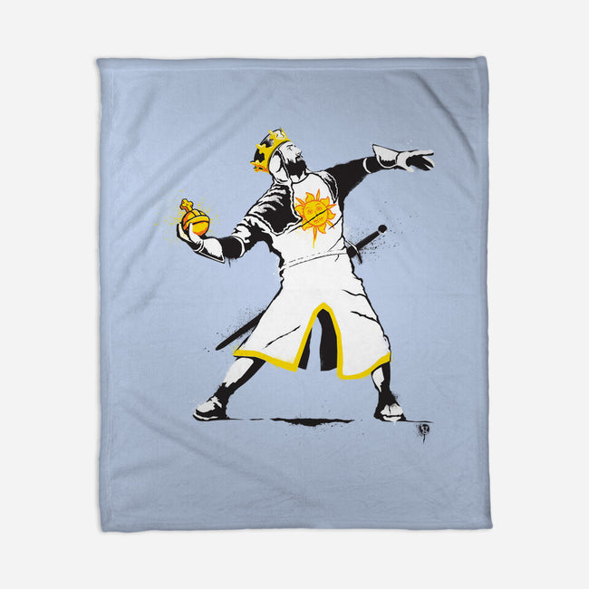 Banksy Python 1-2-5-none fleece blanket-kgullholmen